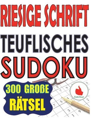 Riesige Schrift Teuflisches Sudoku 1