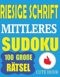 bokomslag Riesige Schrift Mittleres Sudoku