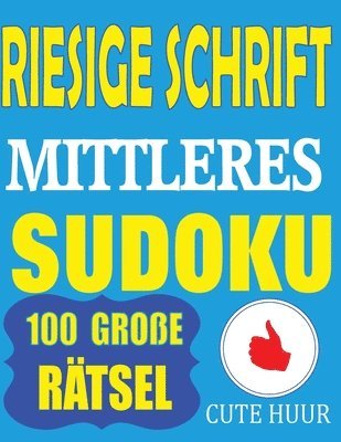 Riesige Schrift Mittleres Sudoku 1