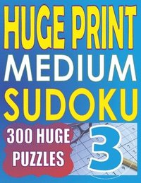 bokomslag Huge Print Medium Sudoku 3