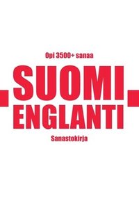 bokomslag Suomi-Englanti sanastokirja