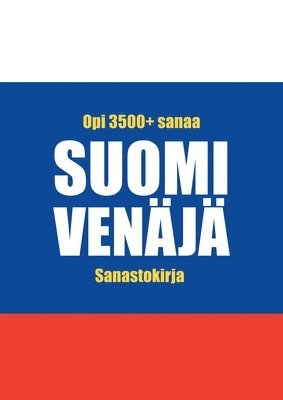 bokomslag Suomi-venäjä sanastokirja