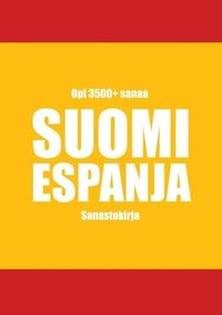 bokomslag Suomi-espanja sanastokirja