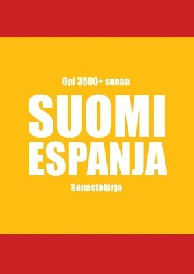 Suomi-espanja sanastokirja 1