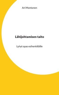 bokomslag Lhijohtamisen taito