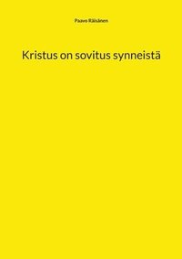 bokomslag Kristus on sovitus synneistä