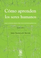 C mo aprenden los seres humanos 1