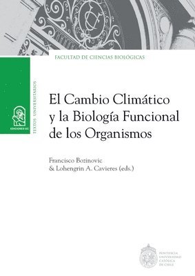 bokomslag cambio climático y la biología funcional de los organismos