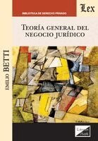 Emilio Betti - Teoría general del negocio juridico, Häftad