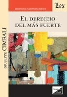 Giuseppe Cimbali - derecho del más fuerte, Häftad