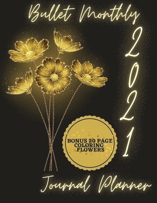2021 Bullet Monthly Journal Planner