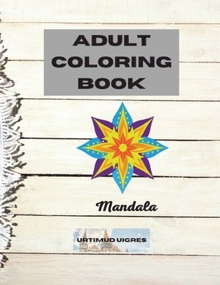 Adult coloring book mandala 1