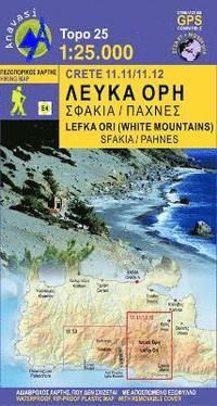 bokomslag Lefka Ori (Weiße Berge) - Pachnes 1 : 25 000