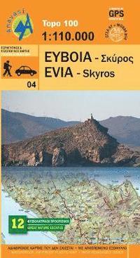 bokomslag Evia - Skyros 1 : 110 000