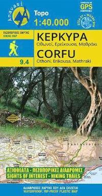 bokomslag Corfu - Othoni - Erikousa - Mathraki