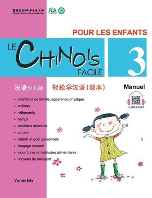 bokomslag Le chinois facile pour les enfants vol.3 - Manuel (chinois simplifie)