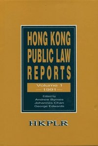 bokomslag Hong Kong Public Law Reports V 1