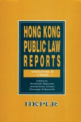 Hong Kong Public Law Reports V 2