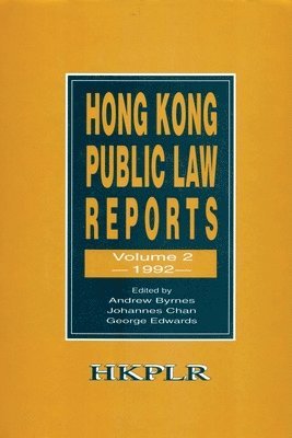 Hong Kong Public Law Reports V 2 1