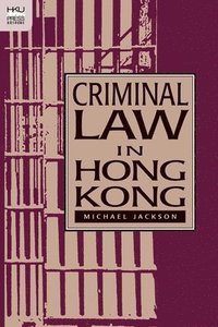 bokomslag Criminal Law in Hong Kong