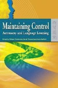 bokomslag Maintaining Control - Autonomy and Language Learning