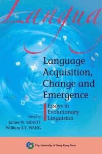 bokomslag Language Acquisition, Change and Emergence