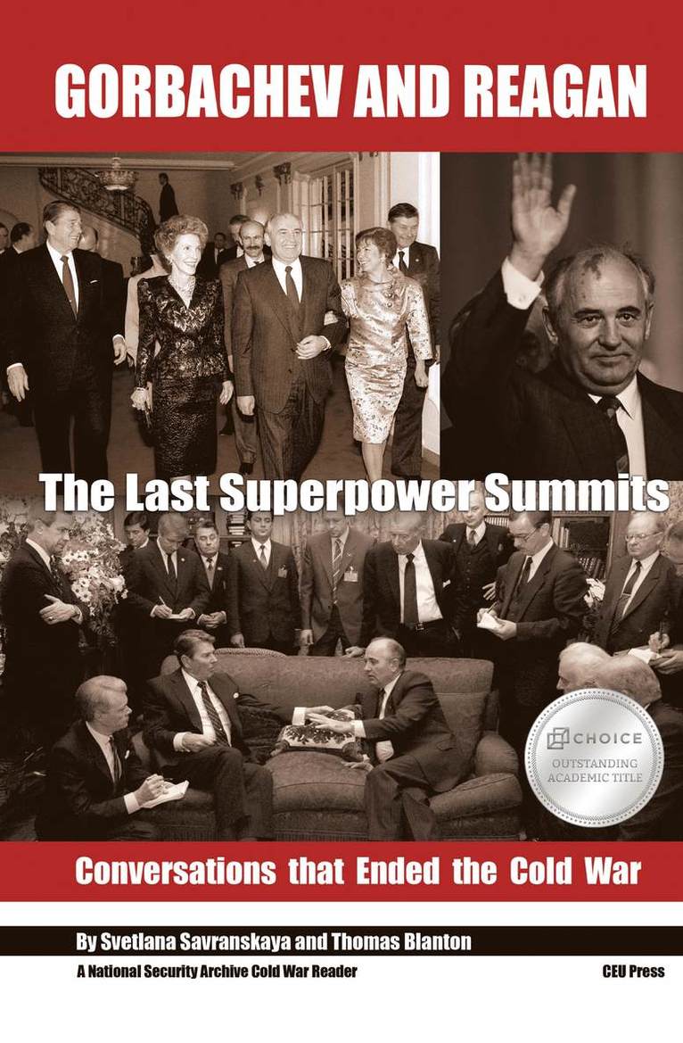 Svetlana Savranskaya, Thomas S. Blanton, Thomas S Blanton - Gorbachev and Reagan, Häftad