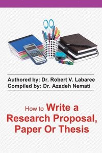 bokomslag how to write a research proposal, paper or thesis