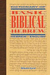 bokomslag Dictionary of Basic Biblical Hebrew