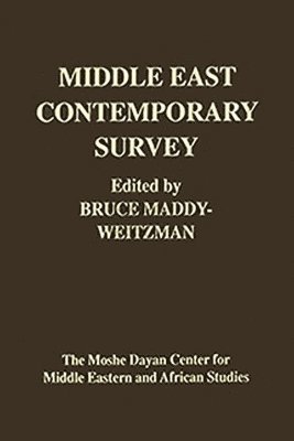 bokomslag Middle East Contemporary Survey Vol XXIV