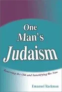 Emanuel Rackman - One Man's Judaism, Inbunden. Tillgänglighet: Lägg i varukorg