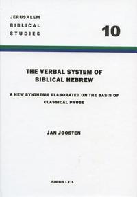 bokomslag The Verbal System of Biblical Hebrew