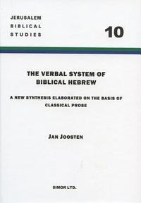bokomslag Verbal System of Biblical Hebrew