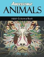 Awesome Animals: Adult Coloring Book 1