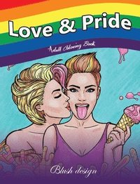 bokomslag Love & Pride: Adult Coloring Book