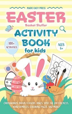 bokomslag Easter Basket Stuffer Activity Book for Kids