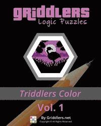 bokomslag Griddlers Logic Puzzles - Triddlers Color