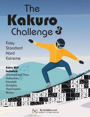 Shirly Maor - The Kakuro Challenge: Easy, Standard, Hard, Extreme Kakuro Puzzles, Häftad