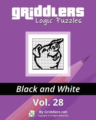 bokomslag Griddlers Logic Puzzles: Black and White 28
