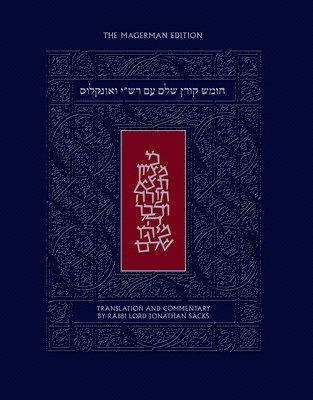 The Koren Shalem Humash with Rashi and Onkelos, Inbunden