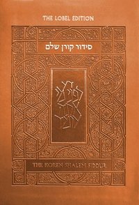 bokomslag Koren Shalem Siddur with Tabs, Compact Orange