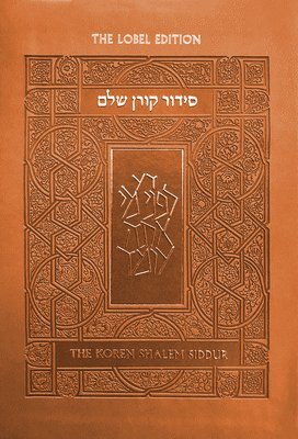 bokomslag Koren Shalem Siddur with Tabs, Compact Orange