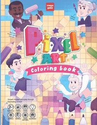 bokomslag MegaGeex Pixel Coloring Book