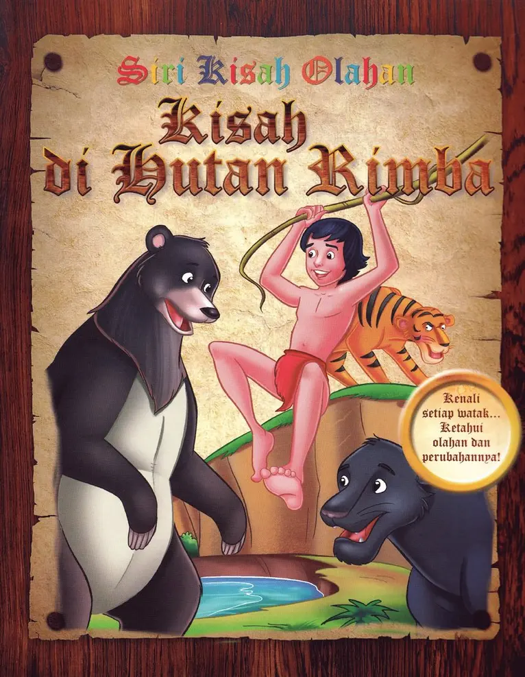 Rudyard Kipling - Djungelboken (Malajiska), Häftad. Tillgänglighet: Lägg i varukorg
