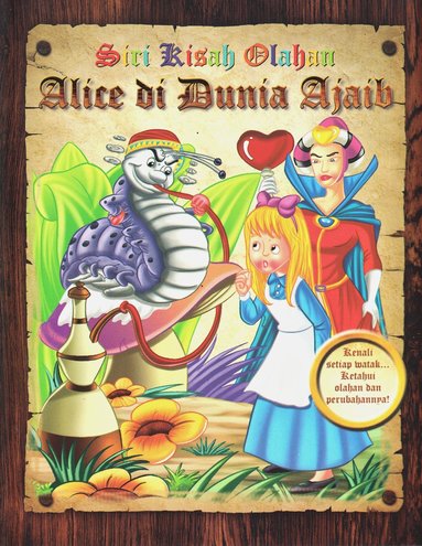 Lewis Carroll - Alice i Underlandet (Malajiska), Häftad