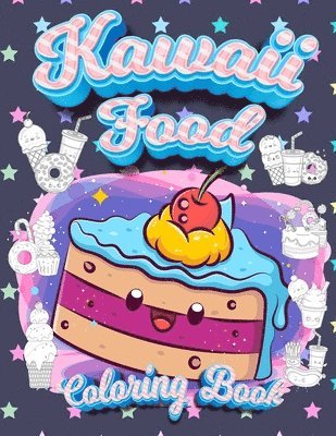 Kawaii Food Coloring Book 1