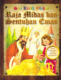 bokomslag Kung Midas och Guldet (Malajiska)
