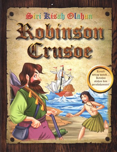 bokomslag Robinson Crusoe (Malajiska)