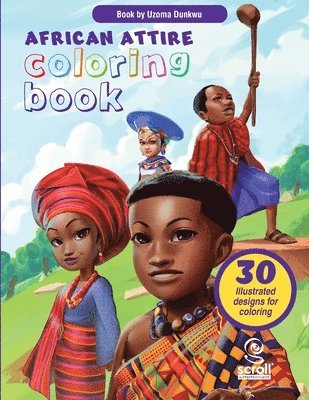 African Attire Coloring Book 1