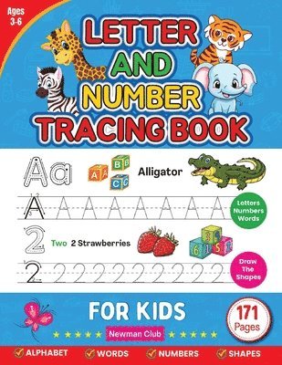 Letter and Number Tracing Book 1